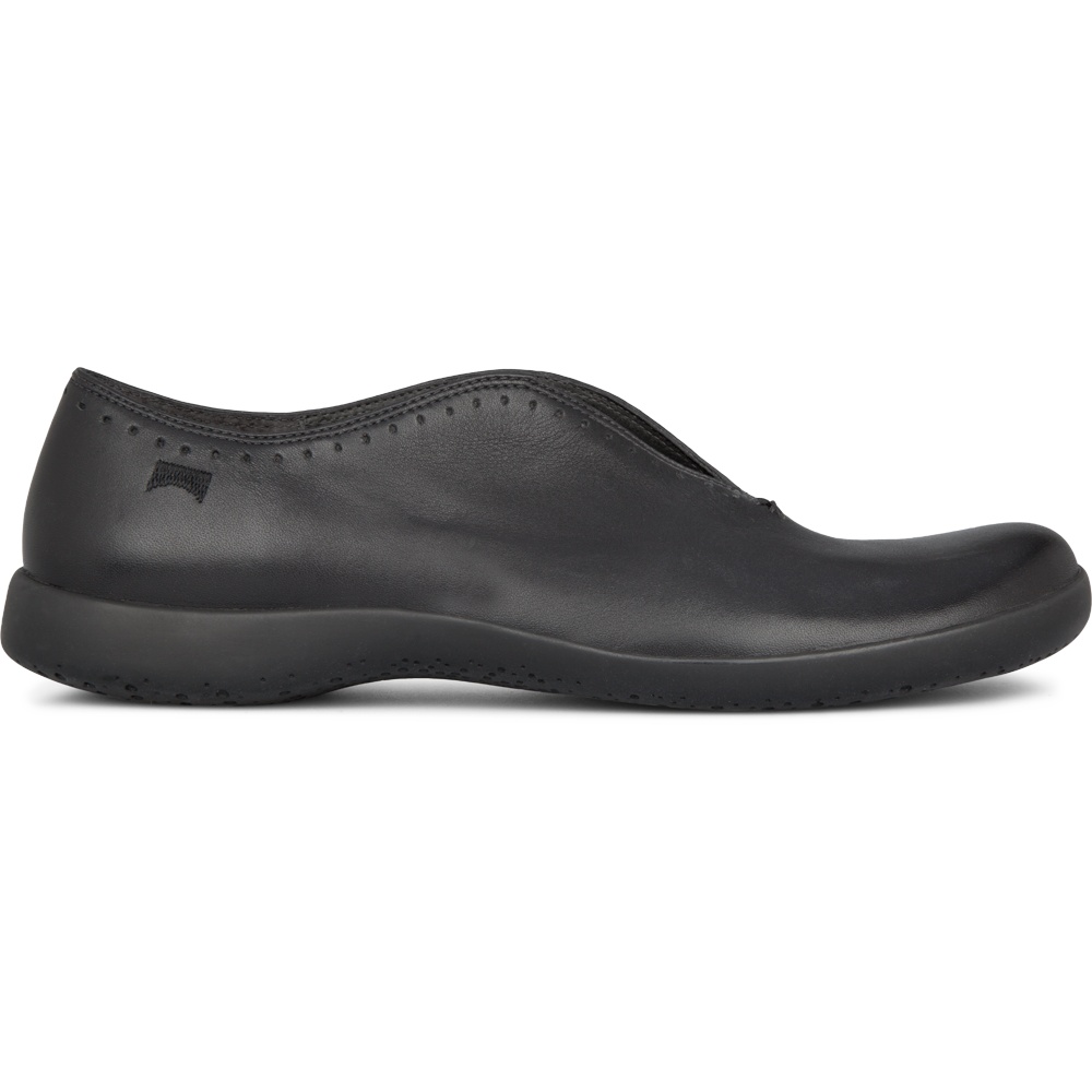 Camper Spiral comet Black 21289-004 Flat Women |