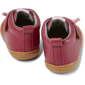 Camper Peu 80153-085 Pink Leather Ankle Boots for Kids