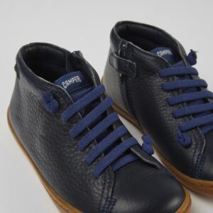 Camper Peu Cami 90019-096 Blue Ankle Boots for Kids