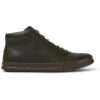 Camper Chasis K300236-016 Green Ankle Boots for Men
