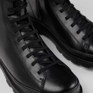 Camper Brutus K300245-004 Black Ankle Boots for Men