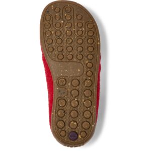 Camper TWS K800224-005 Red Natural Wool Slippers for Kids