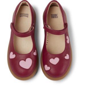 Camper TWS K800457-001 Pink Leather Shoes for Kids