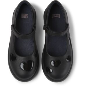 Camper TWS K800457-002 Black Leather Shoes for Kids
