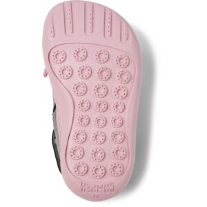 Camper Peu K900131-014 Silver Leather Ankle Boots for Kids