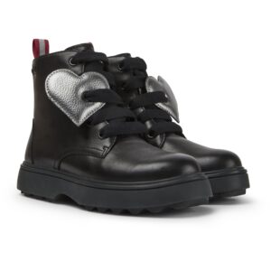 Camper Norte K900150-011 Black Lace up Ankle Boots for Kids