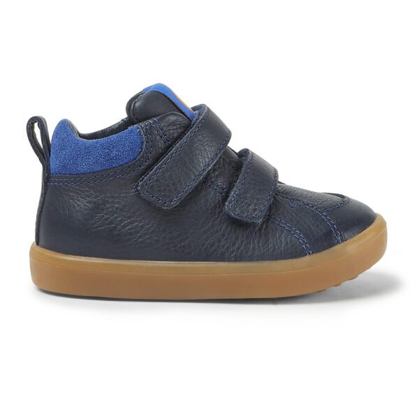 Camper Pursuit K900236-006 Dark Blue Leather Ankle Boots for Kids