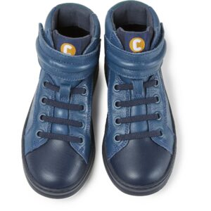 Camper Runner K900255-003 Blue Ankle Boots for Kids