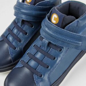 Camper Runner K900255-003 Blue Ankle Boots for Kids