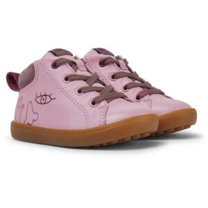 Camper Twins K900268-002 Pink and Purple Ankle Boots for Kids