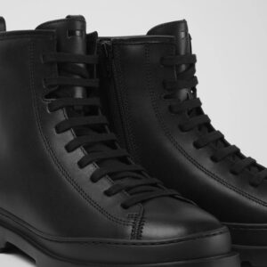 Camper Brutus K400325-004 Black Ankle Boots for Women