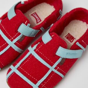 Camper Twins K800462-002 Κόκκινες Παιδικές Παντόφλες