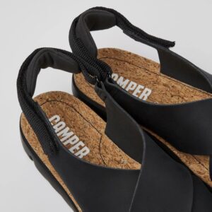 Camper Oruga K200157-022 Black Sandals for Women
