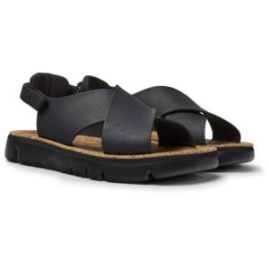 Camper Oruga K200157-022 Black Sandals for Women