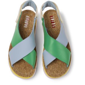 Camper Twins Oruga K200157-043 Multicolor Sandals for Women