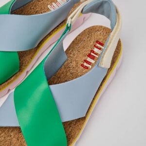 Camper Twins Oruga K200157-043 Multicolor Sandals for Women