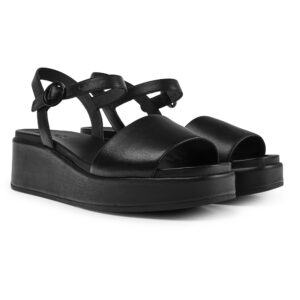 Camper Misia K200564-012 Black Sandals for Women