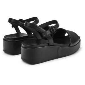 Camper Misia K200564-012 Black Sandals for Women