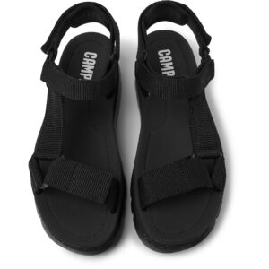 Camper Oruga Up K200851-004 Black Sandals for Women