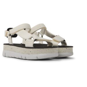 Camper Oruga Up K200851-007 White Sandals for Women
