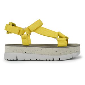 Camper Oruga Up K200851-012 Yellow Sandals for Women