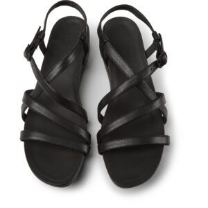 Camper Minikaah K201235-001 Black Sandals for Women