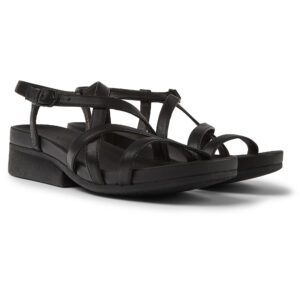 Camper Minikaah K201235-001 Black Sandals for Women