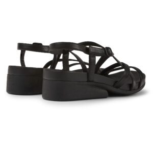 Camper Minikaah K201235-001 Black Sandals for Women