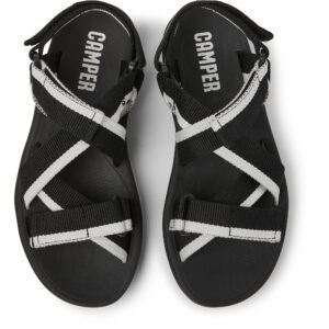 Camper Match K201325-001 Black Sandals for Women