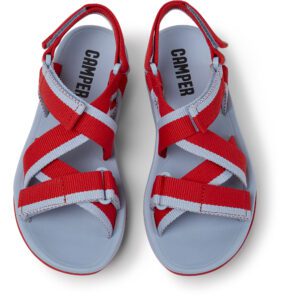 Camper Match K201325-002 Red Sandals for Women