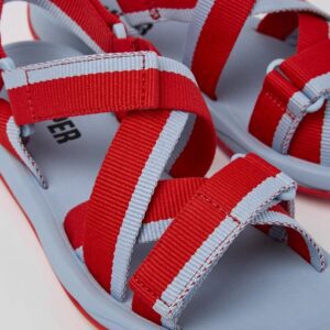 Camper Match K201325-002 Red Sandals for Women