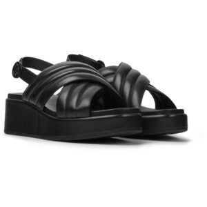 Camper Misia K201351-001 Black Sandals for Women