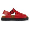 Camper Brutus K201397-002 Red Sandals for Women-en