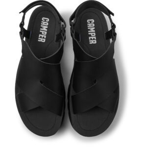 Camper Oruga Up K201399-001 Black Sandals for Women