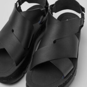 Camper Oruga Up K201399-001 Black Sandals for Women