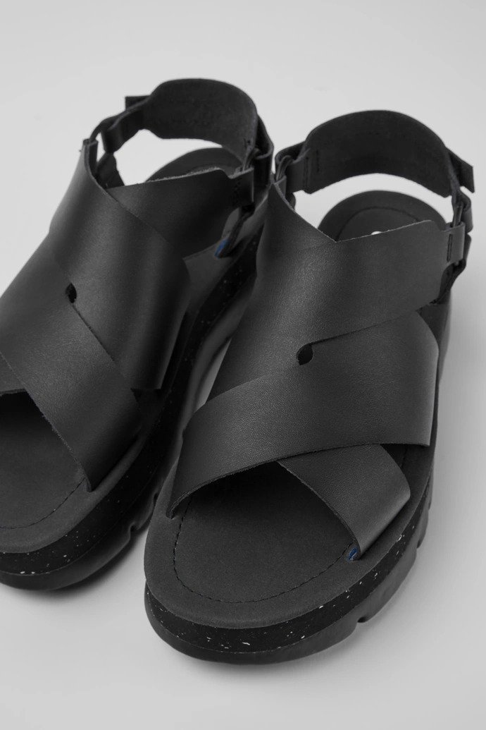 Camper Oruga Up K201399-001 Black Sandals for Women-en