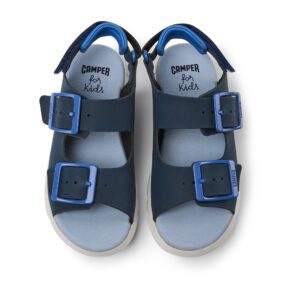 Camper Oruga K800429-009 Blue Sandals for Kids