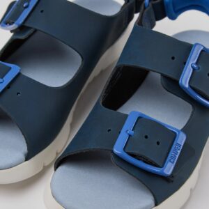 Camper Oruga K800429-009 Blue Sandals for Kids