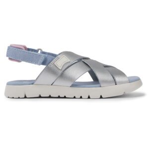 Camper Oruga K800430-010 Silver Sandals for Kids