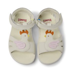 Camper Miko K800471-001 White Sandals for Kids