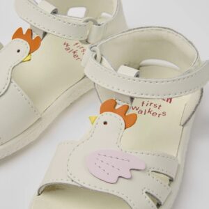 Camper Miko K800471-001 White Sandals for Kids