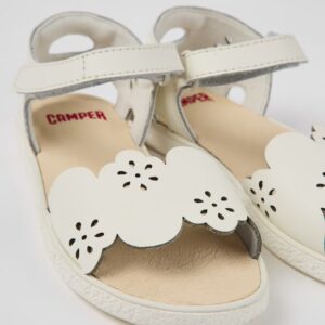 Camper Miko K800477-003 White Sandals for Kids
