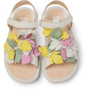 Camper Twins Bicho K800502-002 White Sandals for Kids