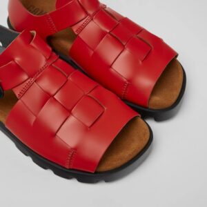 Camper Brutus K201397-002 Red Sandals for Women