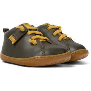 Camper Peu 80153-092 Πράσινα Velcro Παιδικά Μποτάκια