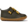 Camper Peu 80153-091 Green Velcro Ankle Boots for Kids