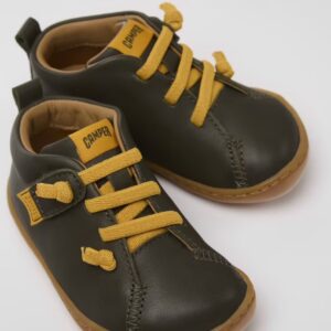 Camper Peu 80153-092 Πράσινα Velcro Παιδικά Μποτάκια