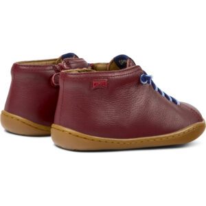 Camper Peu Cami 90019-098 Burgundy Ankle  Boots for Kids