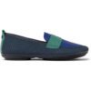 Camper Twins K201421-001 Blue Ballerinas for Women