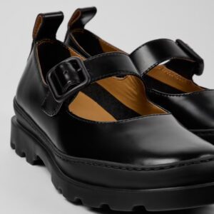 Camper Brutus K201433-001 Black Ballerinas for Women